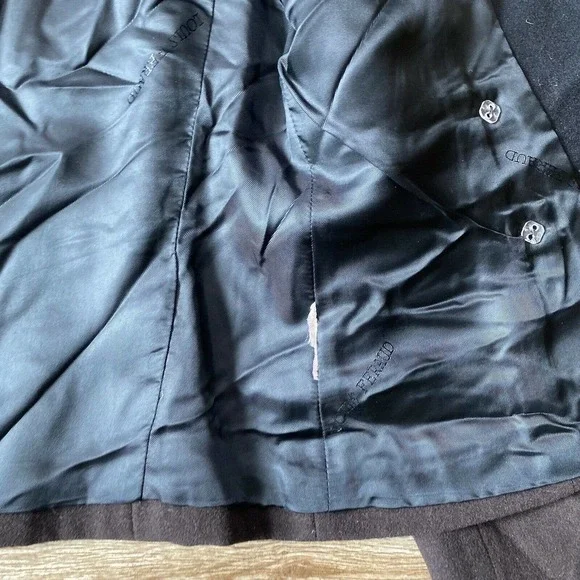 Louis Féraud Military Blazer Lined Jacket size 6 - Picture 10 of 10